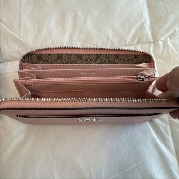 2 pieces/Coach Leather Shoulder Bag & Wallet Soft pink - Picture 14 of 15